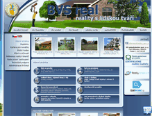 Tablet Screenshot of bvsreal.cz